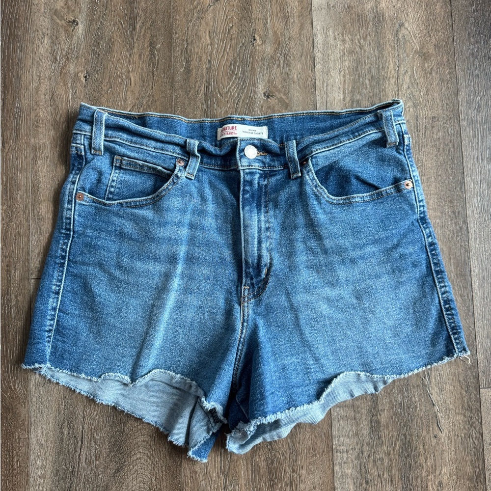 Signature by Levi Strauss Blue Jean Shorts